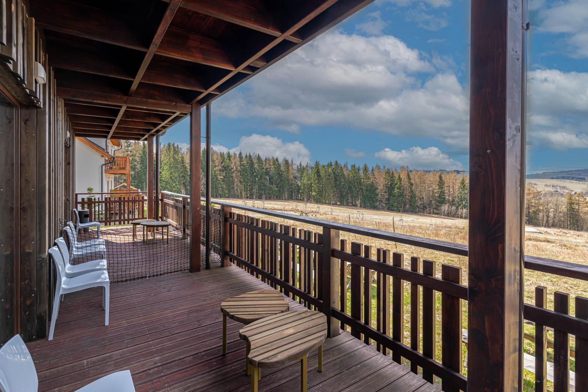 Apartmany Modrinova Archa S Privatni Saunou Vaclavov u Bruntalu Экстерьер фото